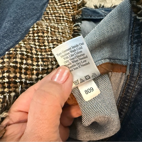 Coldwater Creek Denim Jacket with Decorative Trim P12, UGC - Picture 11 of 11